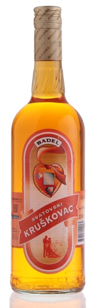 Badel Kruskovac Birnenlikör Flasche Vorderseite