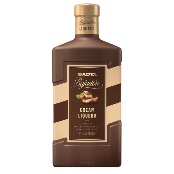 Flasche Badel Bajadera cream liqueur (0,7 l)