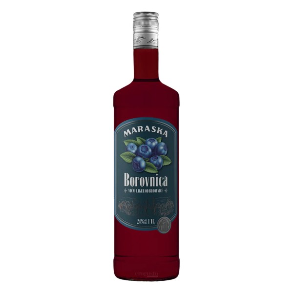 Flasche Maraska Borovnica Heidelbeerenlikör (1 L)