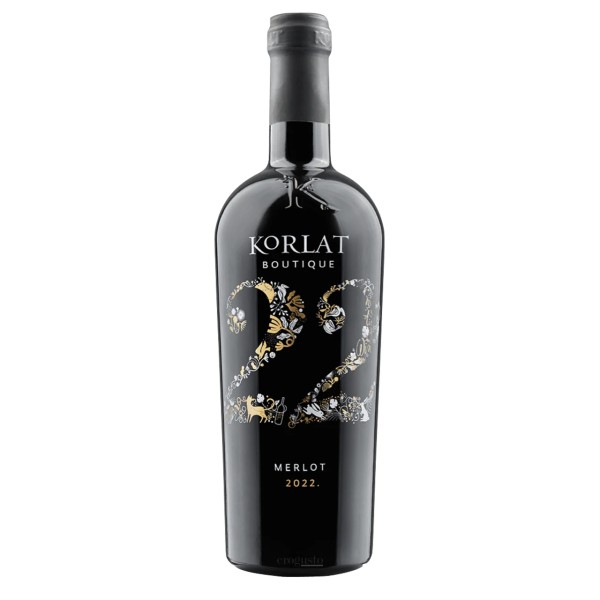 Flasche Korlat Merlot Boutique 2022