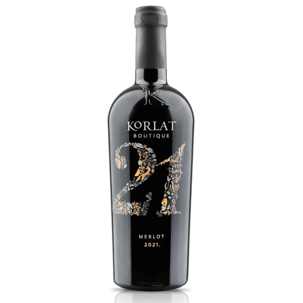 Flasche Korlat Merlot Boutique 2021