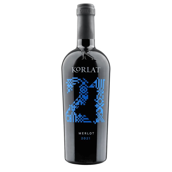 Flasche Korlat Merlot 2021