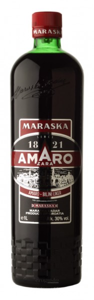 Amaro Zara 1886 - Maraska Kräuterlikör 30% vol (1 l)