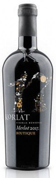 Korlat Merlot Boutique 2017 - Vinarija Benkovac (0,75 l)