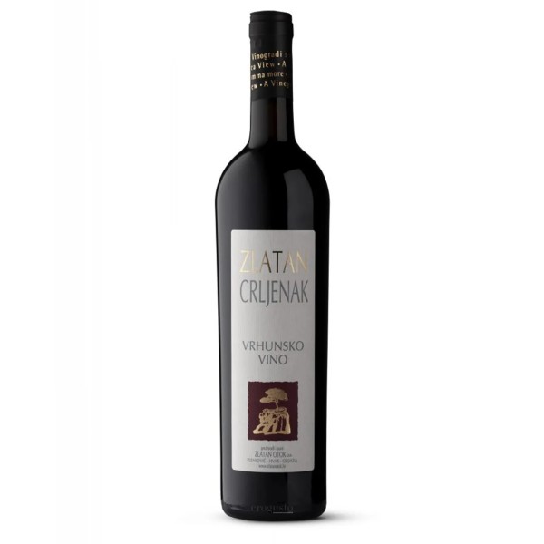 Flasche Rotwein Zlatan Crljenak (0,75 l)