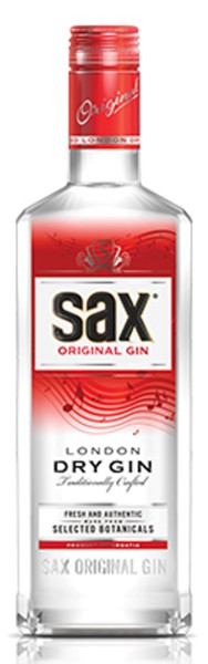 Sax Original - Badel London Dry Gin 37,5% vol (1 l)