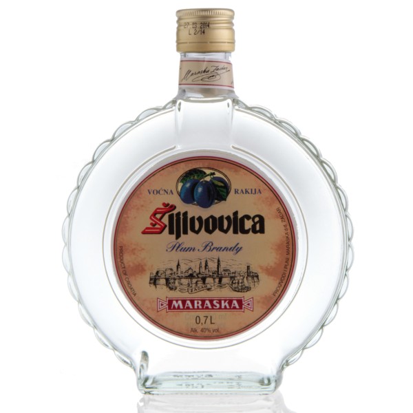 Sljivovica - Maraska Pflaumenbrand 40% vol - Cutura (0,7 l)