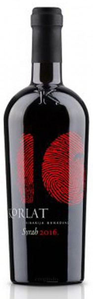 Korlat Syrah 2016 - Vinarija Benkovac (0,75 l)