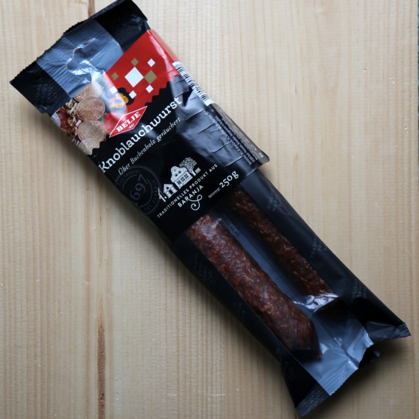 Knoblauchwurst - Belje - Wurstspezialität aus Baranja (250 g)