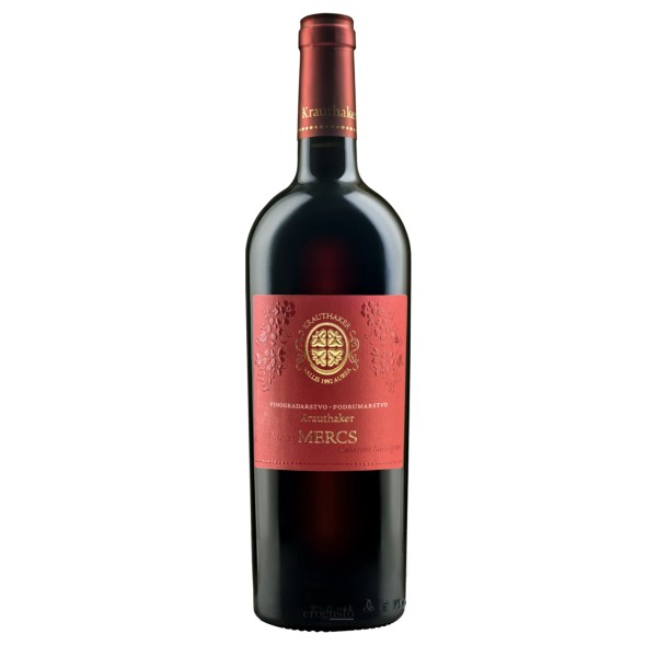 Flasche Rotwein MERCS von Krauthaker (0,75 l)