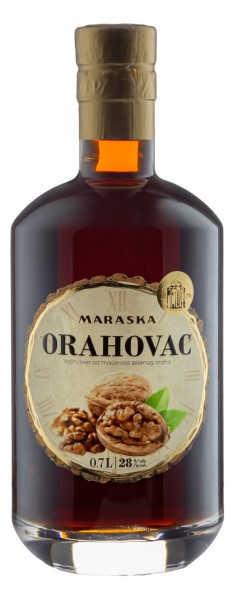 Orahovac Premium - Maraska Walnusslikör 28% vol (0,7 l)
