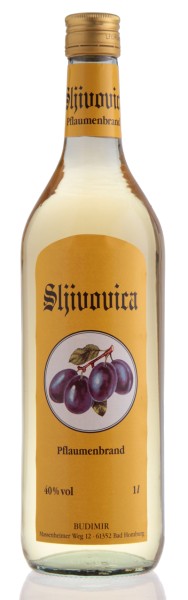 Sljivovica - Budimir Pflaumenbrand 40% vol (1 l)