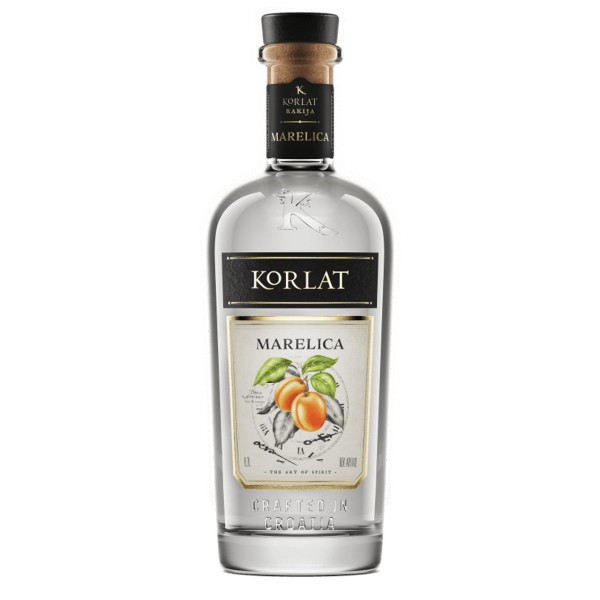 Korlat Marelica - Badel Aprikosenbrand 40% vol (0,7 l)