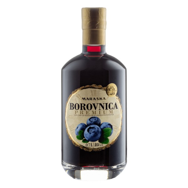 Maraska Borovnica Premium 0,7l Flasche