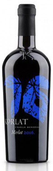 Korlat Merlot 2016 - Vinarija Benkovac (0,75 l)