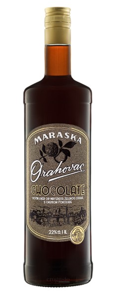 Orahovac Chocolate - Maraska Walnusslikör 28% vol (1 l)